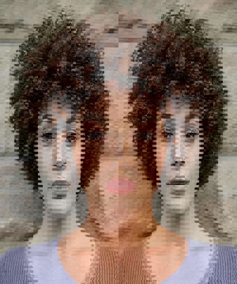 Cortes de pelo corto rizado: redondo